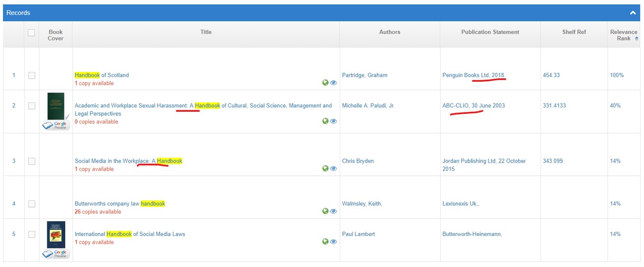 Soutron 4.1.3 Field Groups